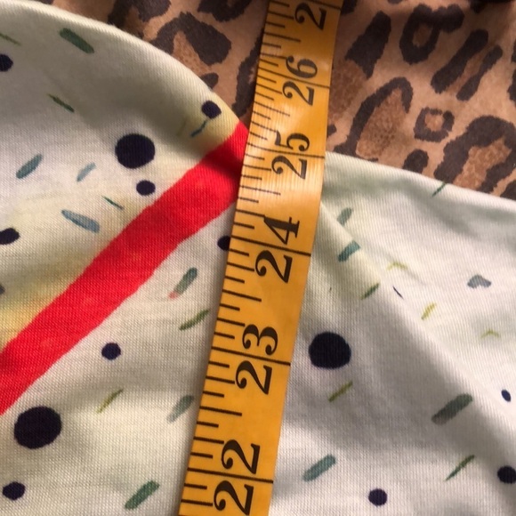 Hamsaa T-Shirt size large colorful scoop neck hamsa tee shirt stretch - Picture 7 of 8